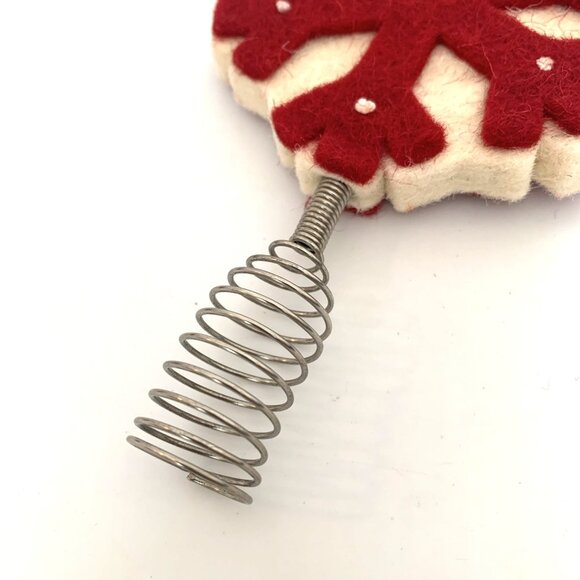 Hallmark Keepsake Miniature Wool Snowflake Tree Topper 5.5" Christmas Ornament - Picture 5 of 12
